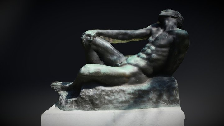 Sculpture, Belgrade, Serbia 3D Model