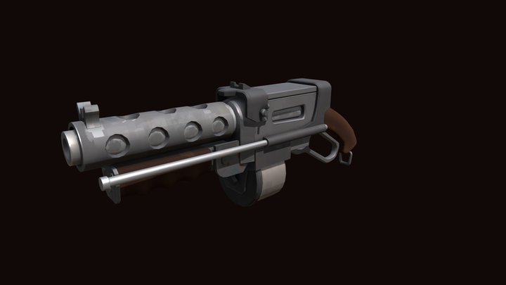 The Sure Shot - Shotgun for TF2 3D Model