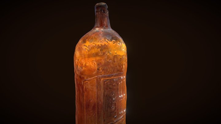 "Warner's Cure," A Patent Medicine 3D Model