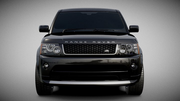 2013 LR Range Rover Sport Limited Edition 3D Model