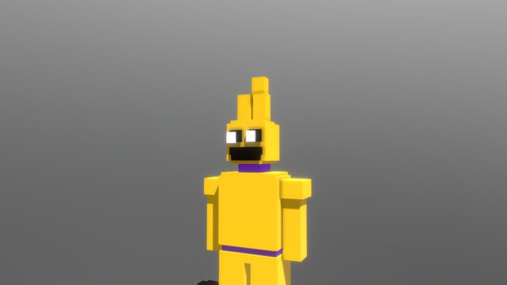 Spring Bonnie Suit 3D Model