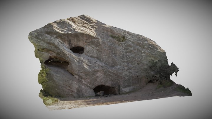 Topanga Rock Formation 3D Model