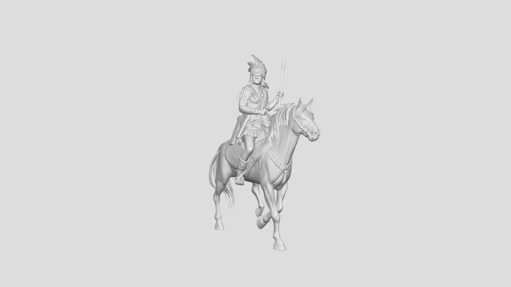 War Chief on the Praire