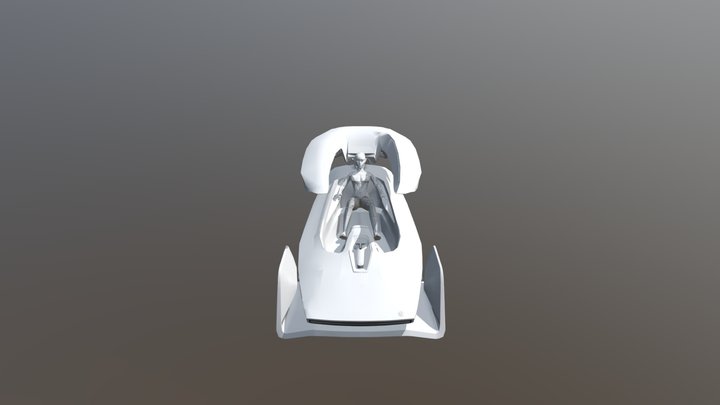 Baked Anime 3D Model