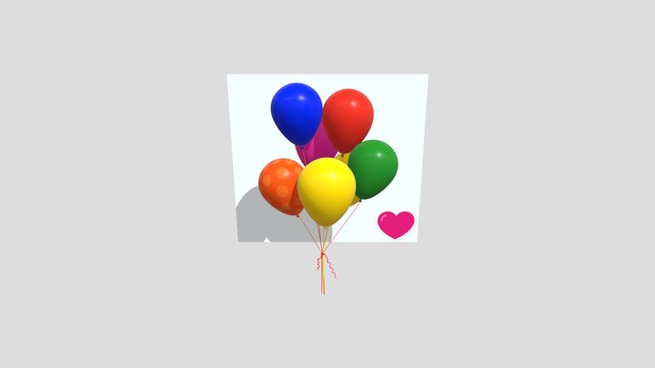balon 3D Model