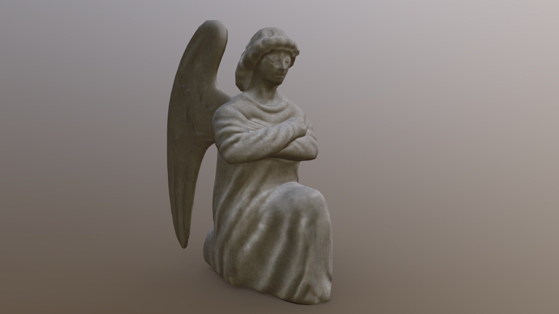 Angel Statue 3d Model By Koolkebab E228904 Sketchfab