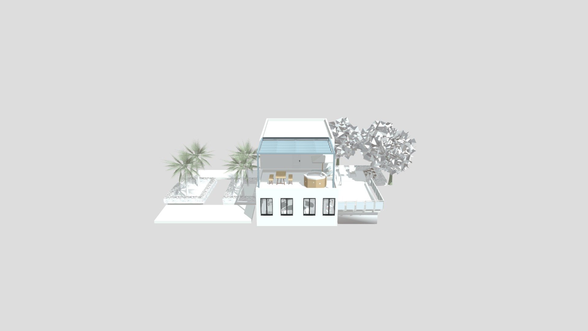 Modern townhouse