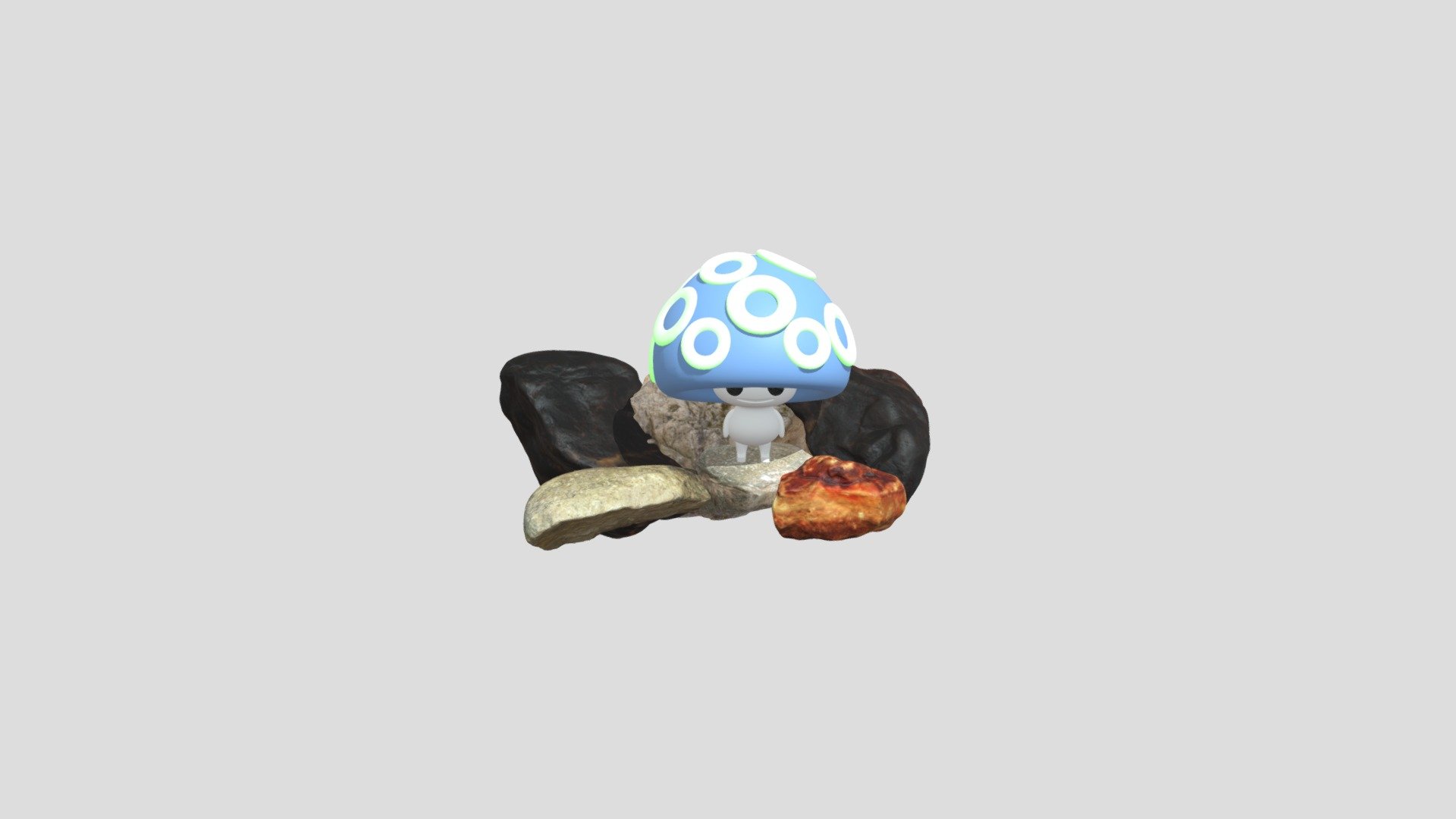 грибок - Download Free 3D model by s2mca [e22c7df] - Sketchfab