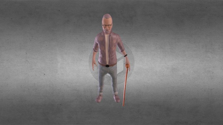 Old man 3D Model