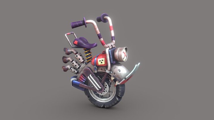 Monocycle 3D Model
