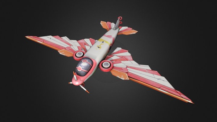 PLANE2 3D Model