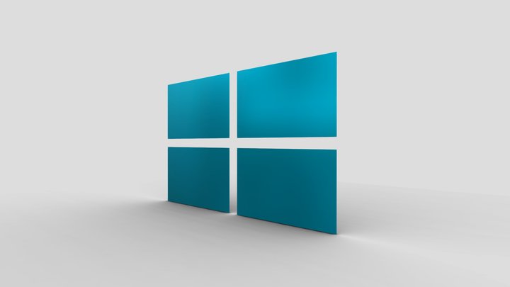 Windows Logo 3D Model