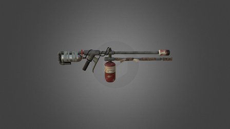 Flamethrower | The Last of Us 3D Model