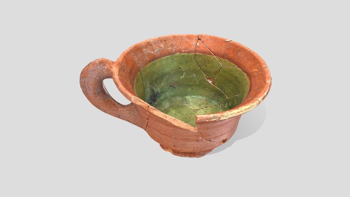 Cup, kopje 1600s 3D Model