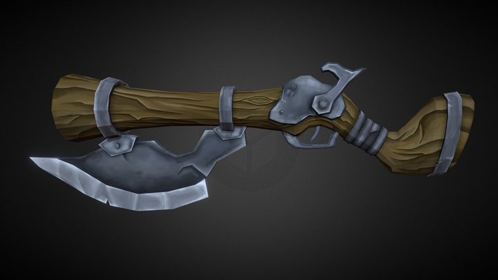 Blunderbuss 3D Model