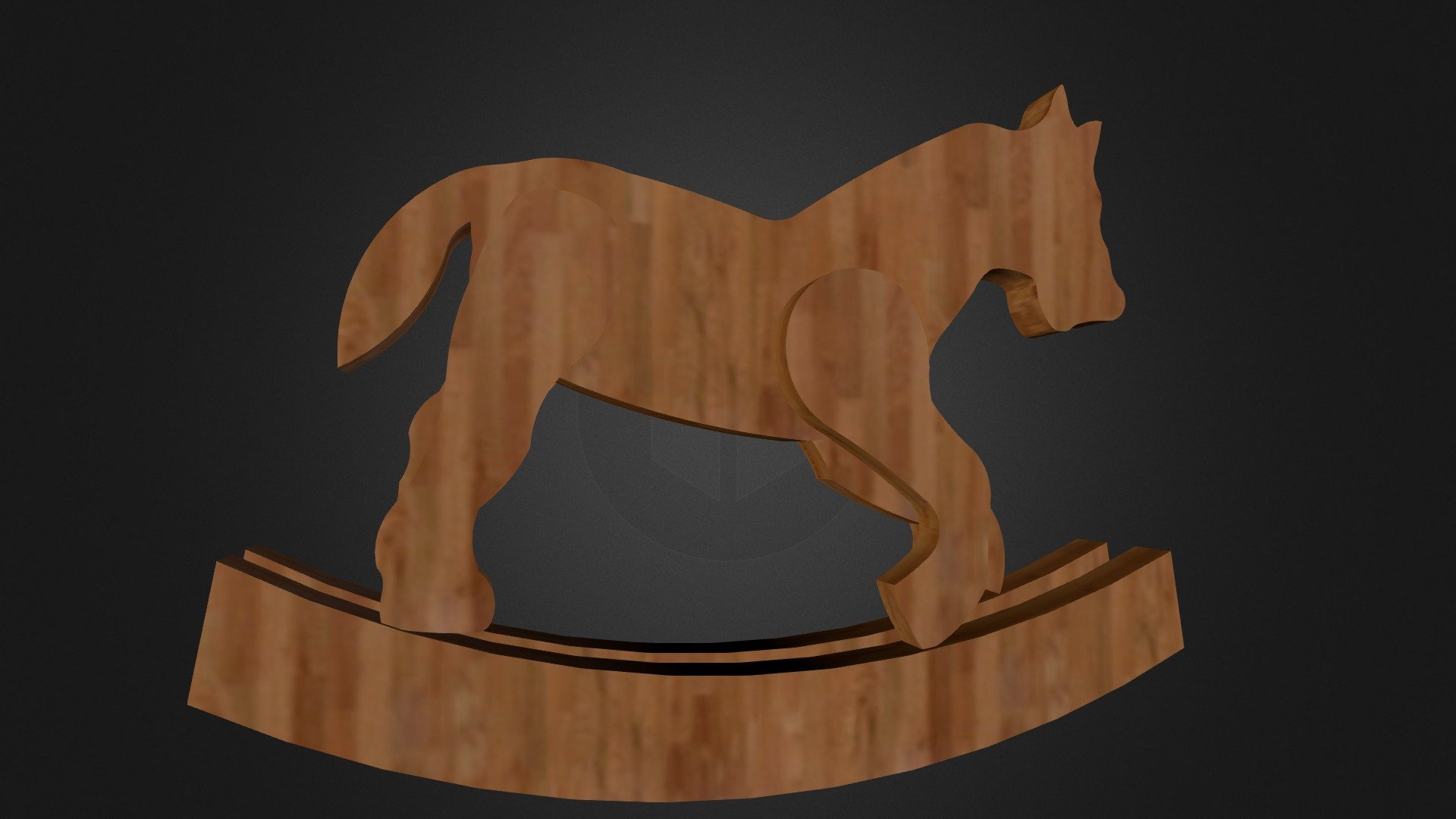 rocking_horse - 3D model by louigi [e22fa9a] - Sketchfab