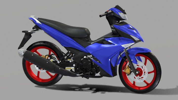 2022 - Yamaha Mx King 150 3D Model