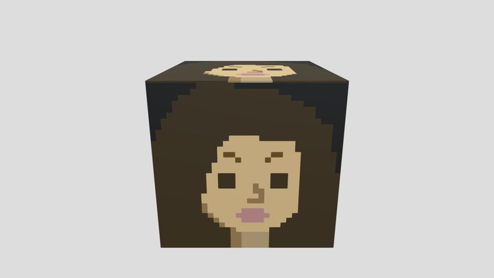 Dean_April_Pixel_Portrait 3D Model