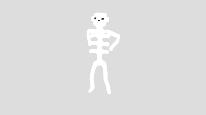 Big Scary Skeleton hehe 3D Model