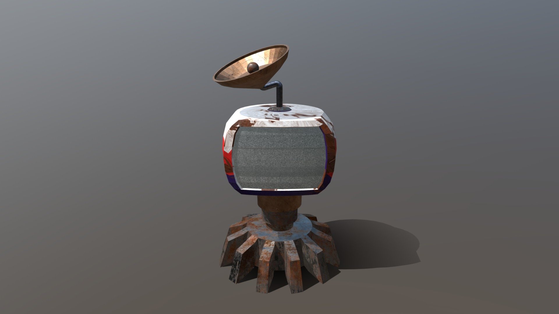 Steampunk Apocalypse TV Set