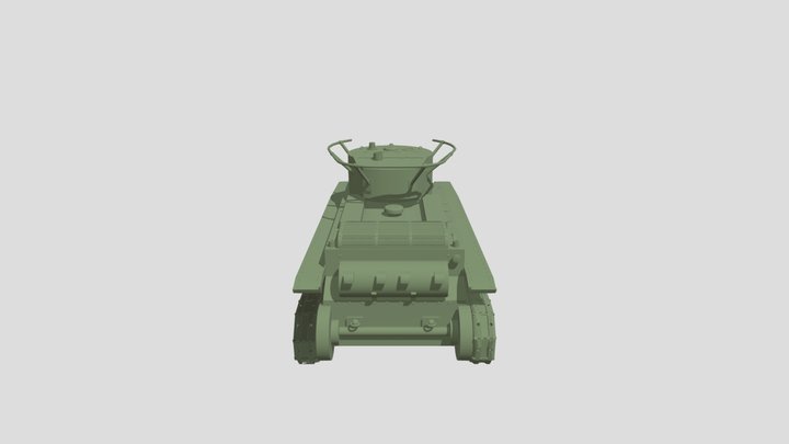 BT5 Command Tank 3D Model