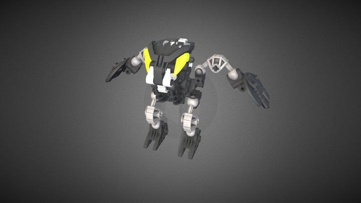 Bionicle_Bohrak_8561 3D Model