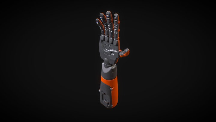 Robotic Arm 3D Model