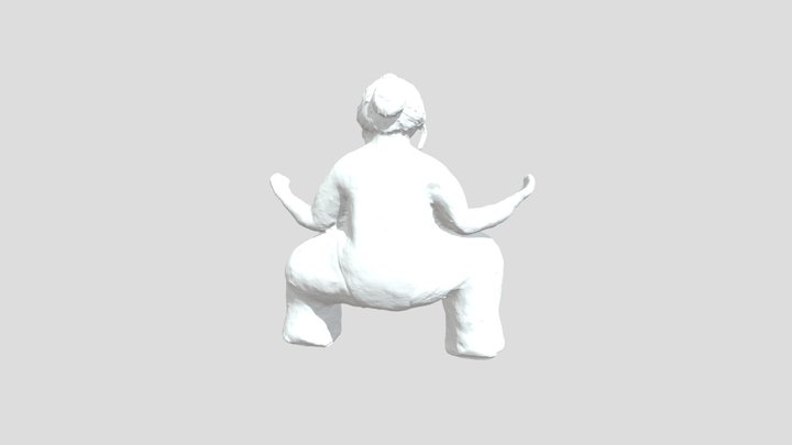 Woman (Contemporary Venus of Willendorf) 3D Model
