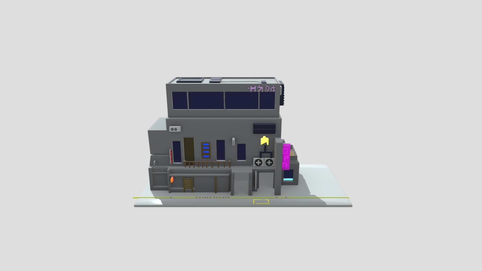 Diorama Cyber Hotel