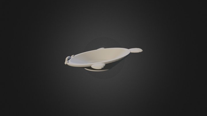 Plato de pescado 3D Model