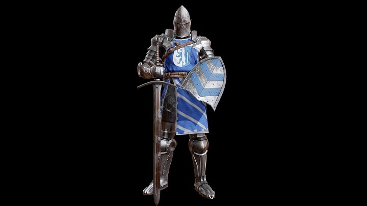 Rygaard Suit of Armor 3D Model