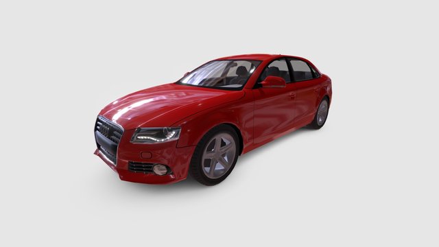 Audi_A4_B8 3D Model