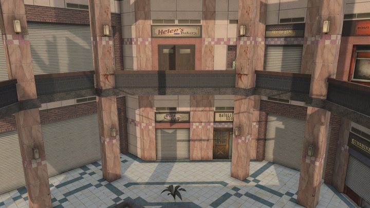 Abandoned shopping mall – Free 3D Model STL