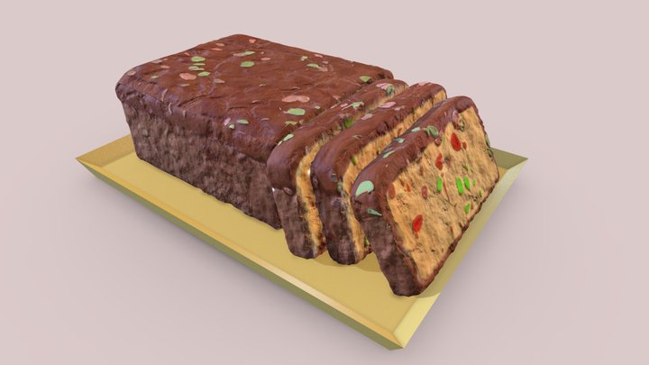 Pan de pascua 3D Model