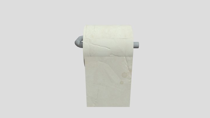 Toilet paper roll 3D Model