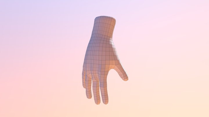 Hand 04 3D Model