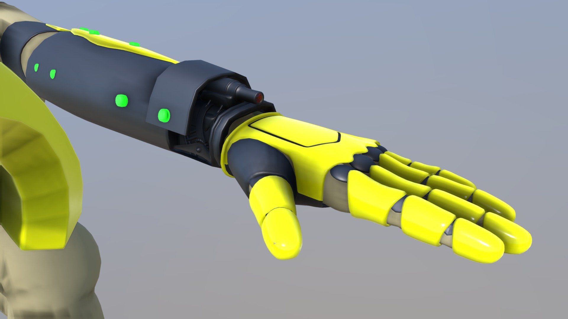 Yang Xiao Lung Arm - 3D Printable
