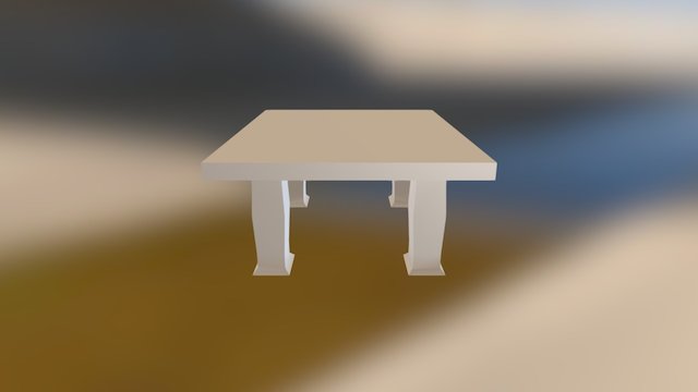 Meja 3D Model