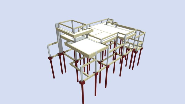 3D Estrutural - Lt.22 Qd.47 3D Model