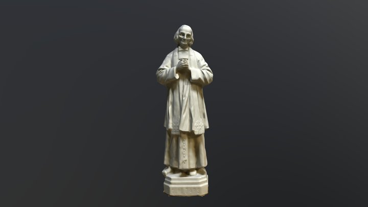 Curé d'Ars modifié 3D Model
