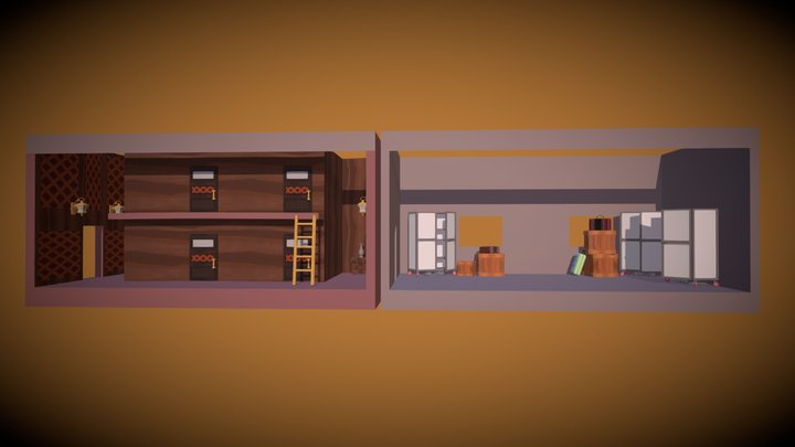 Game Jam-2024-Paper Mario: Thousand Year Door 3D Model