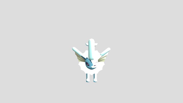 Vaporeon 3D Model