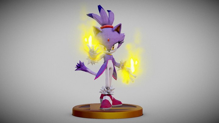 Blaze Trophy (SSBB) – Modello 3D gratuito STL