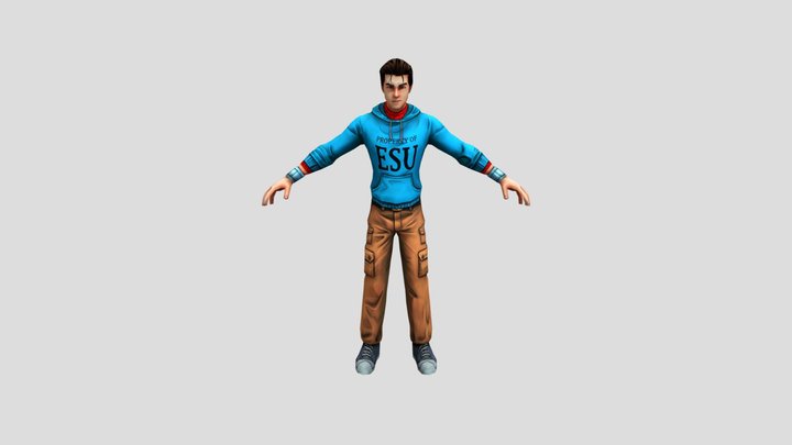 Peter Parker From Spider-man Unlimited Android 3D Model