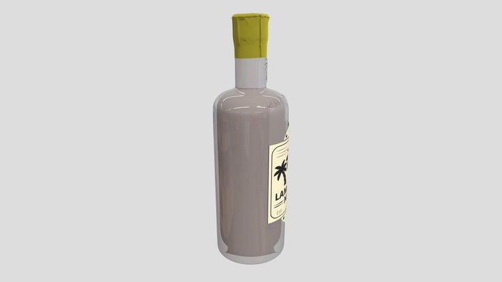 Lambanog Bottle 3D Model