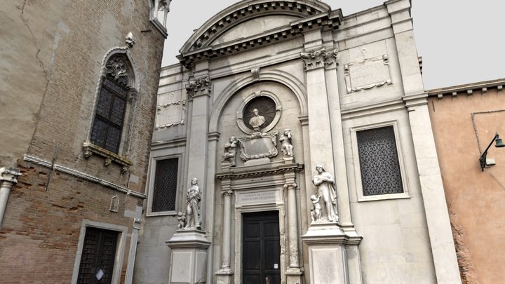 Venice - Chiesa dell'Abbazia della Misericordia 3D Model