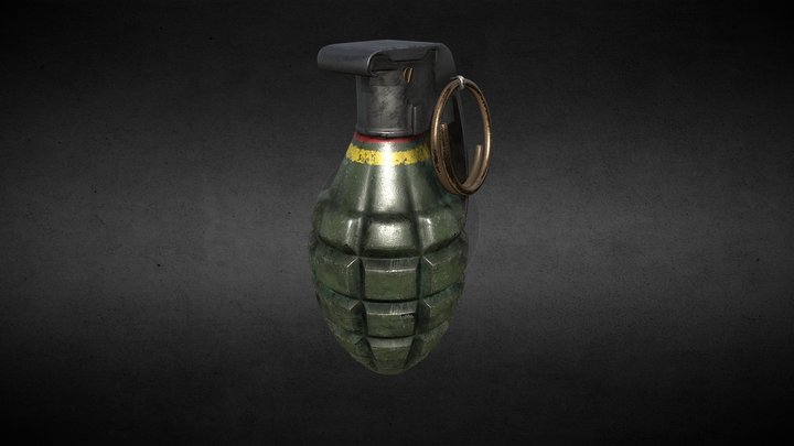 grenade MK-2 3D Model