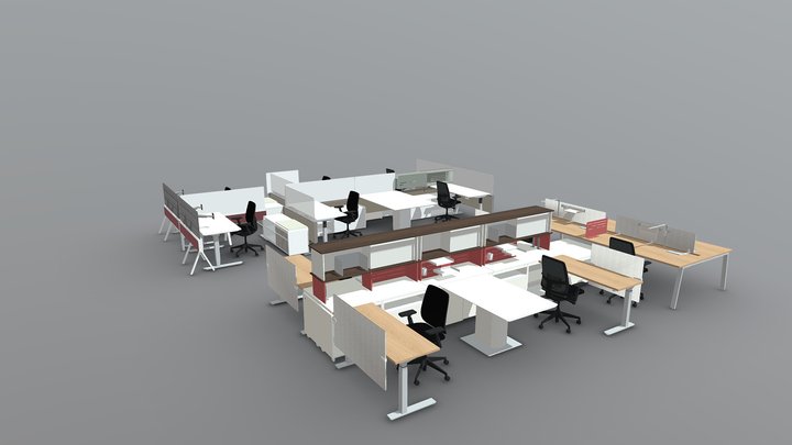 BOS HQ - Corporate Accounts 3D Model