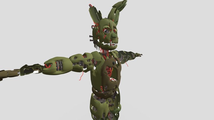 Springtrap 3D models - Sketchfab