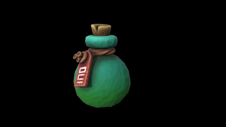 Potion bottle 3D Model